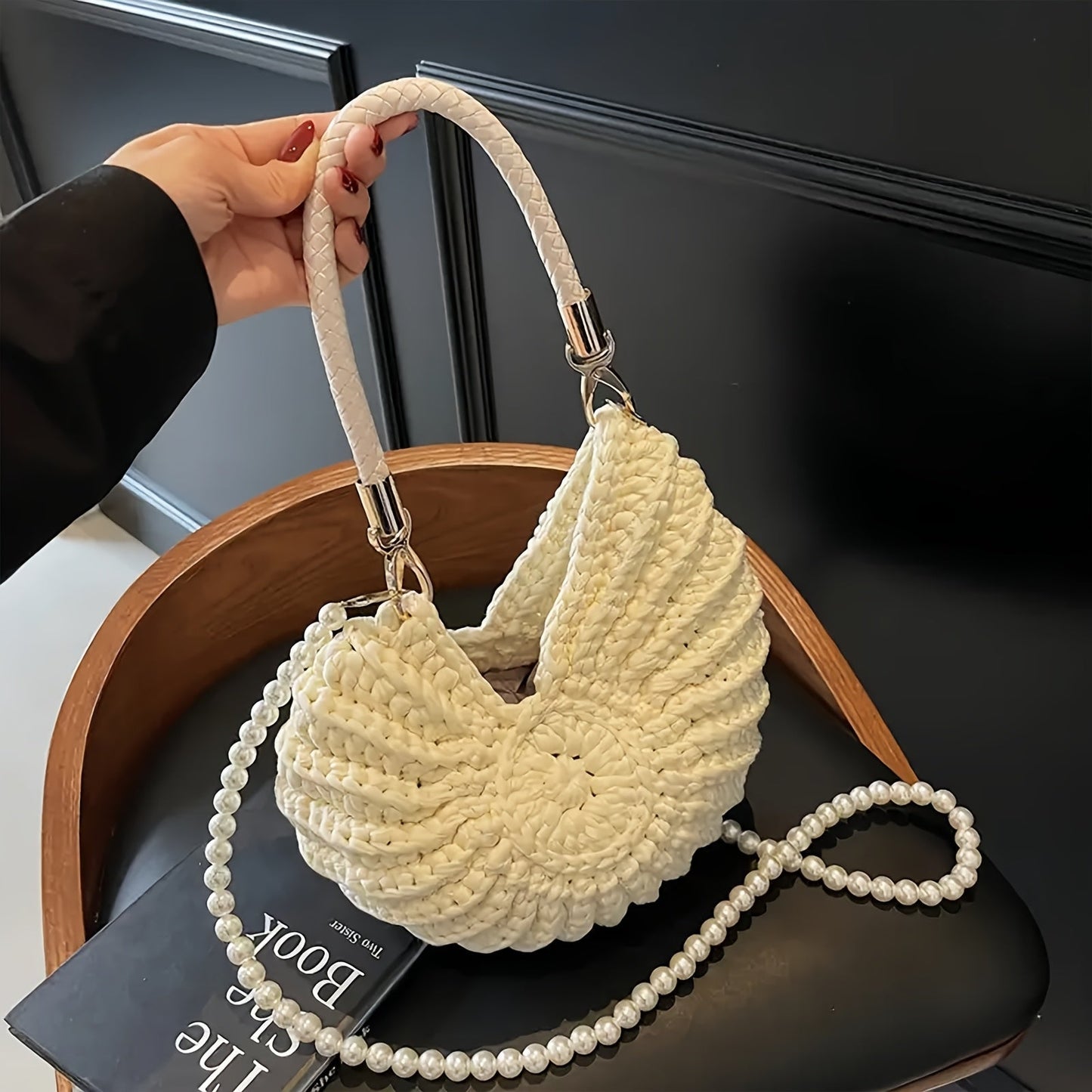 BOLSO TRENZADO PERLE