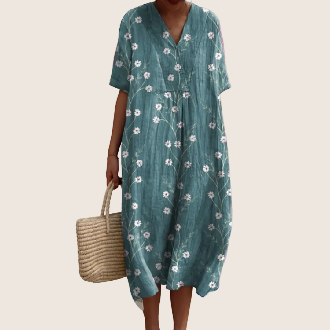 MOREAU LYON | ROBE D’ÉTÉ FLORALE POUR FEMMES