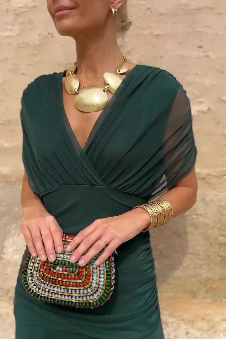 VESTIDO LARGO FLUIDO PARA MUJER