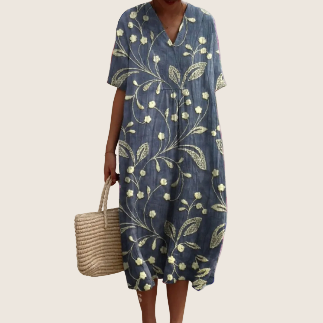 MOREAU LYON | ROBE D’ÉTÉ FLORALE POUR FEMMES