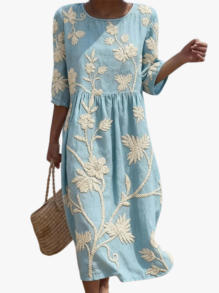 VESTIDO BORDADO