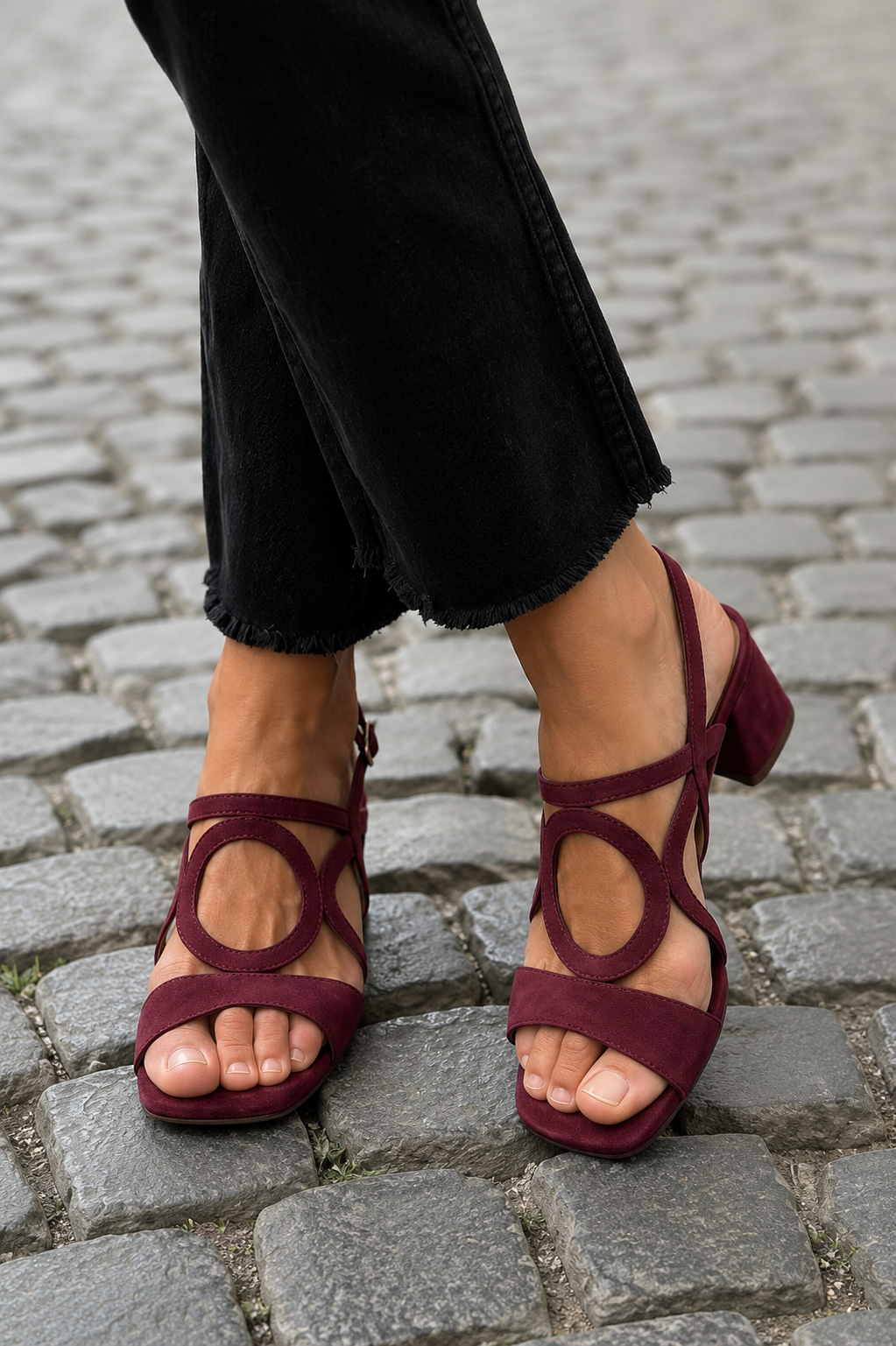 SANDALIAS DE SUJECIÓN ALTA