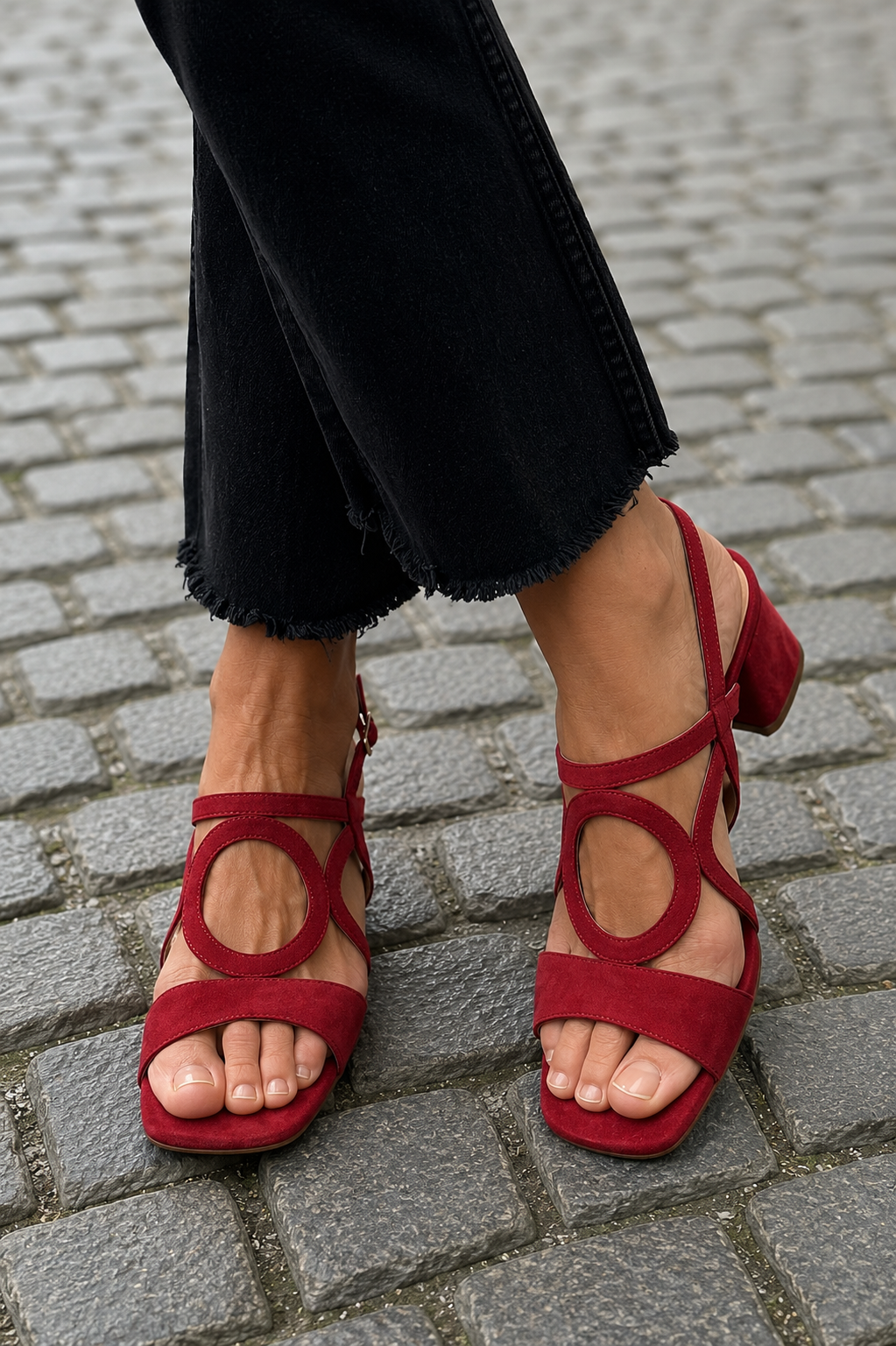 SANDALIAS DE SUJECIÓN ALTA
