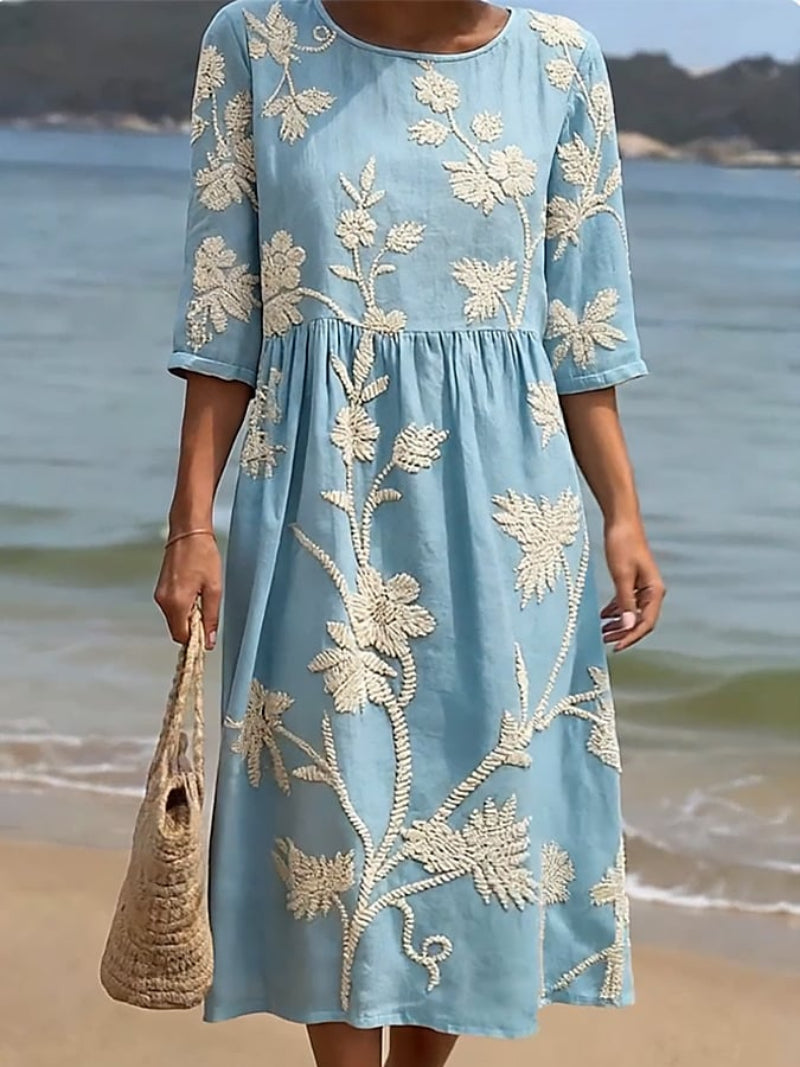 VESTIDO BORDADO