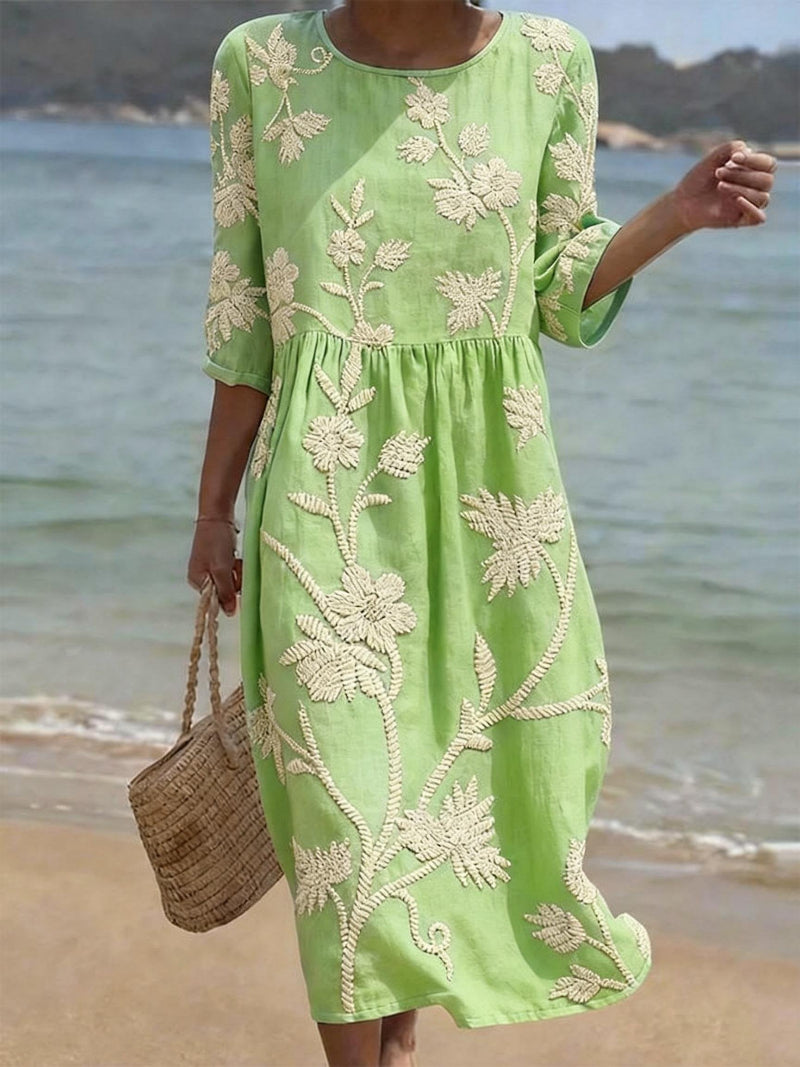 VESTIDO BORDADO