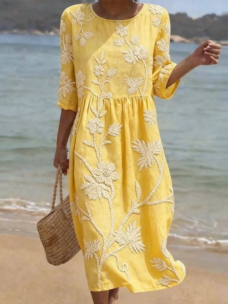 VESTIDO BORDADO