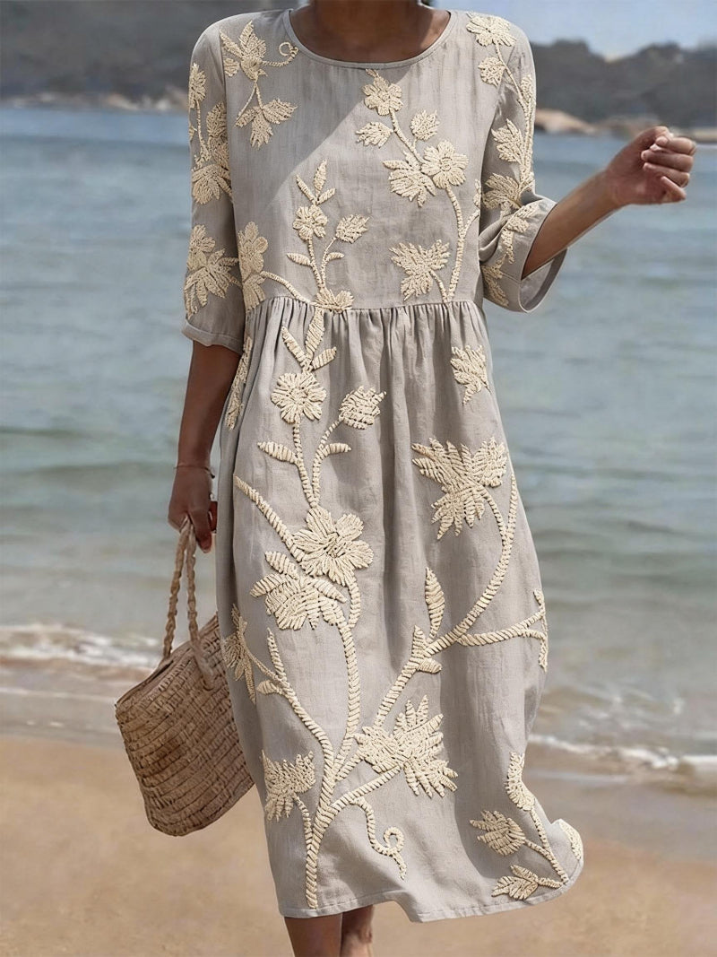 VESTIDO BORDADO