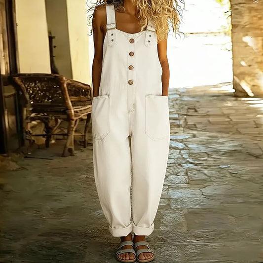 MONO VAQUERO VINTAGE CON TIRANTES AJUSTABLES