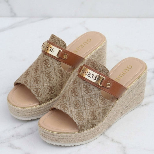SANDALIAS DE CUÑA GUESS