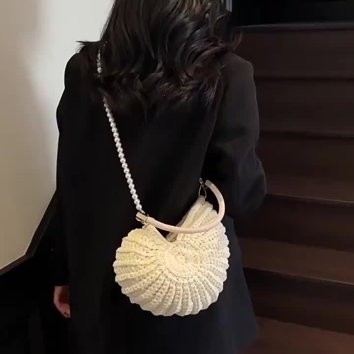 BOLSO TRENZADO PERLE