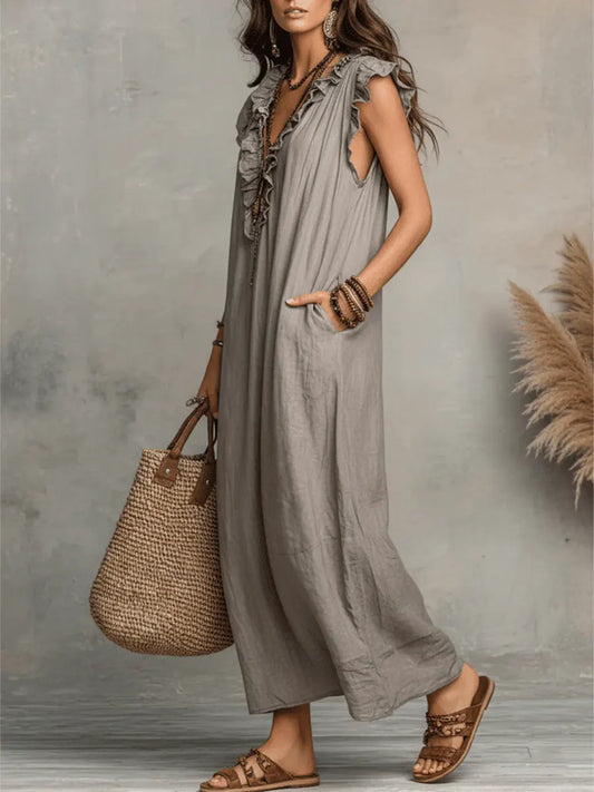 MOREAU LYON | CHIC AND FLOWY BOHO DRESS FOR WOMEN